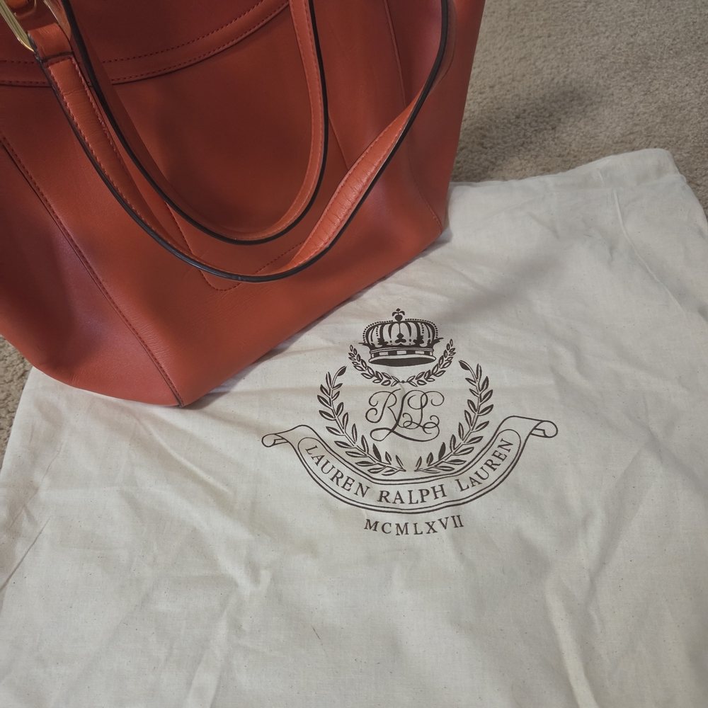 Lauren Ralph Lauren Leather Handbag